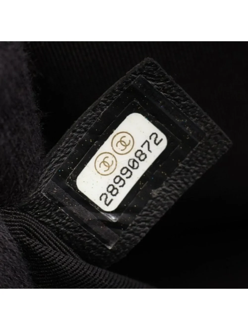 Chanel Shoulder Bag Boy Black Caviar Leather Chain